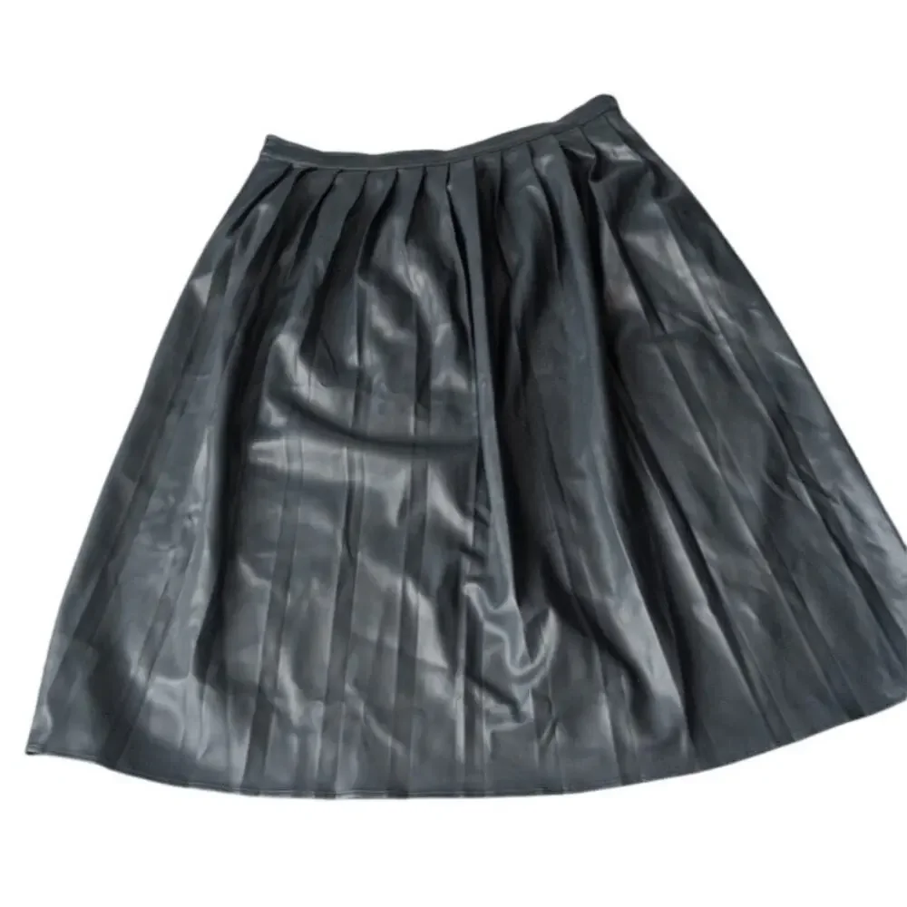 Misook Leather Maxi Skirt – Size Large, New with Tags